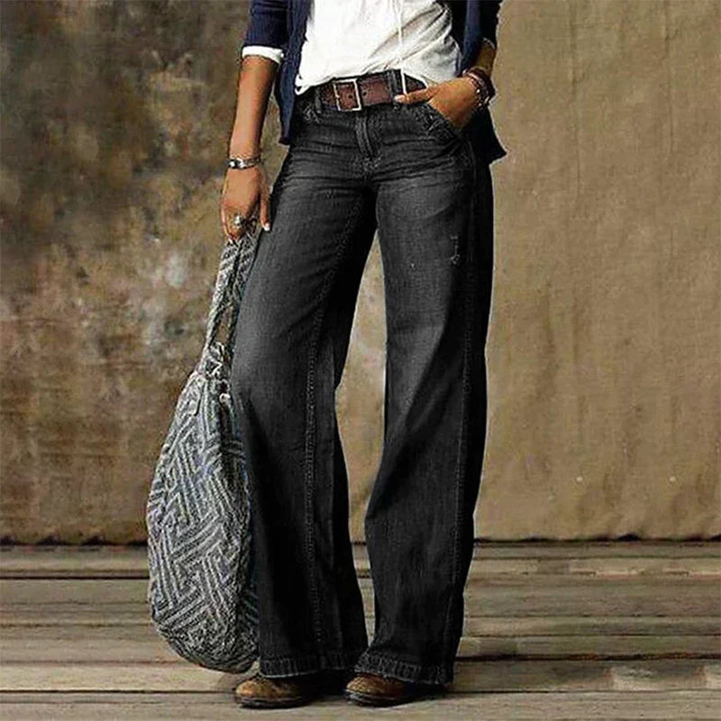 Sophia | Classic High-Waisted Flared Women's Jeans