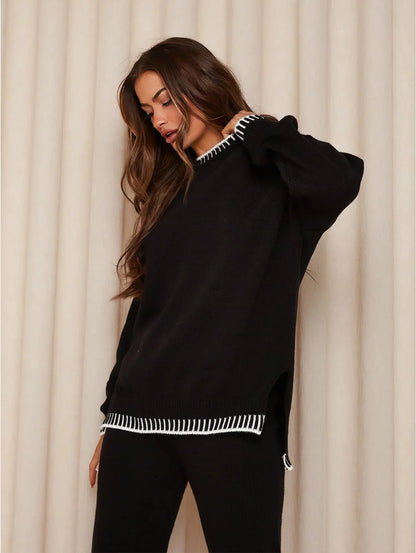Sophia | Cozy Elegant Knit Lounge Set