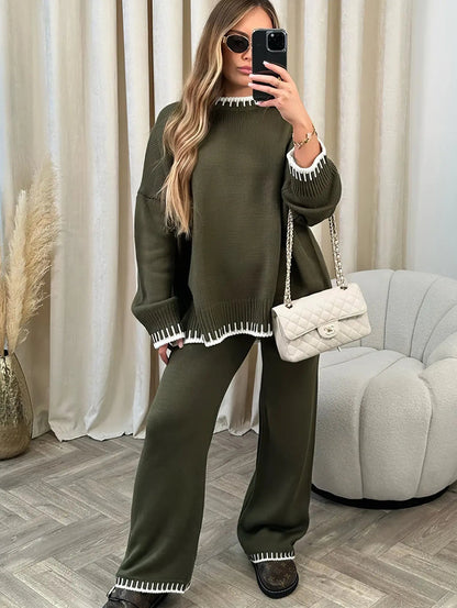 Sophia | Cozy Elegant Knit Lounge Set