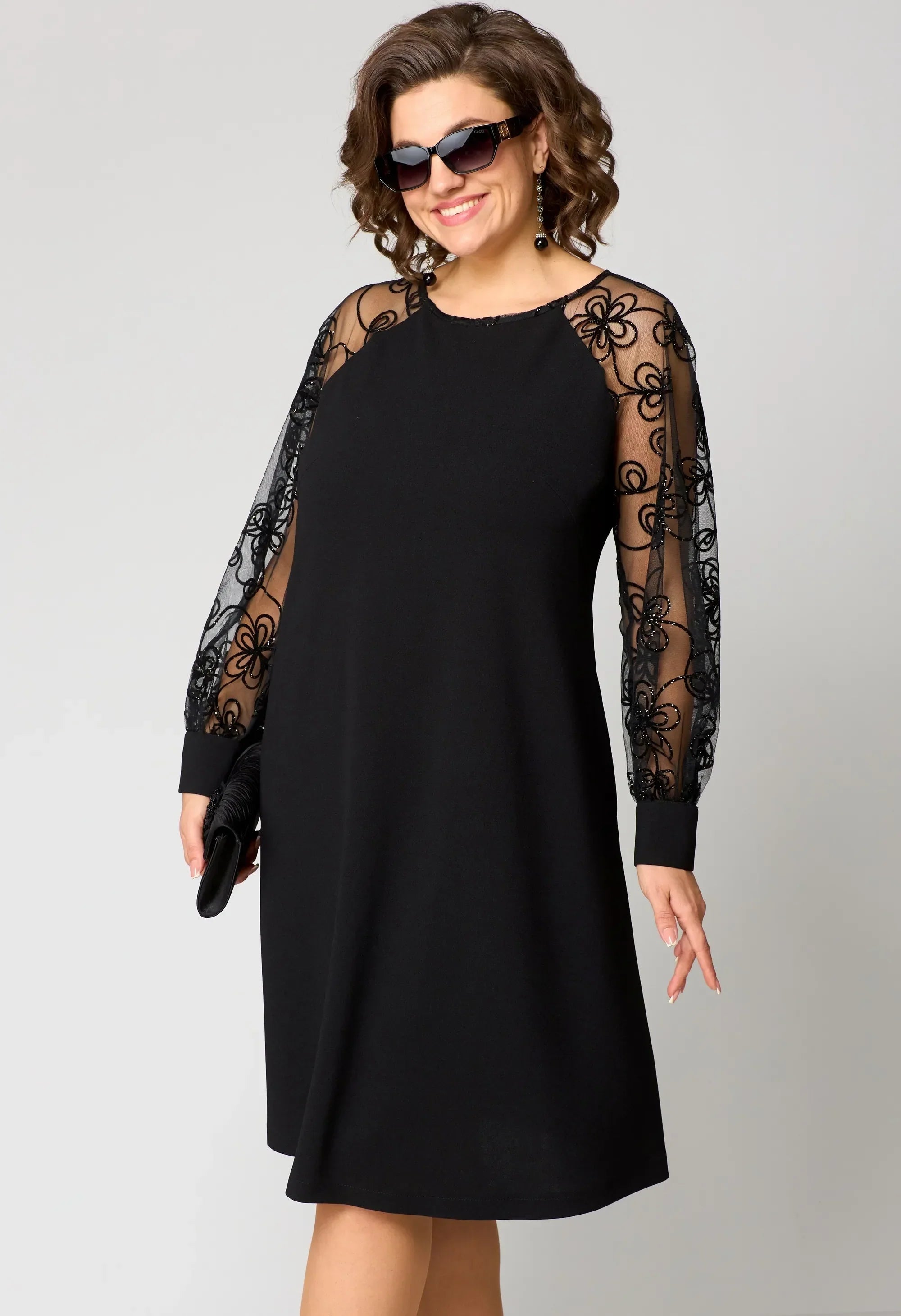 Sophia | Elegant A-Line Lace Dress for Weddings and Formal Events