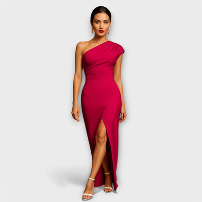 Sophia | Elegant Asymmetrical Evening Gown for Formal Events