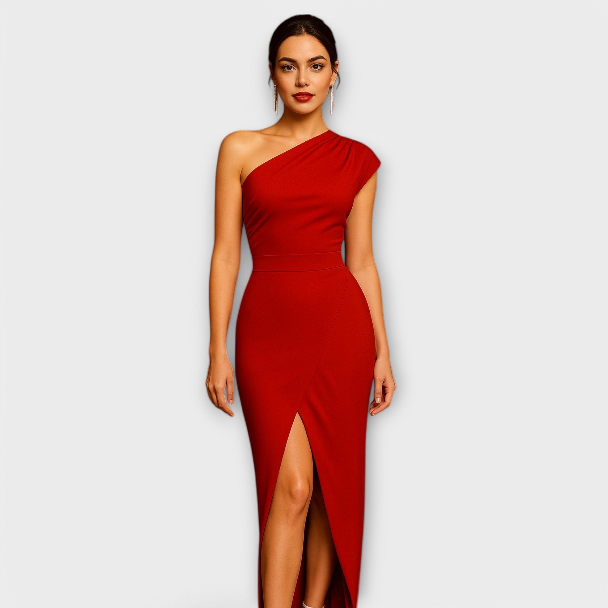 Sophia | Elegant Asymmetrical Evening Gown for Formal Events
