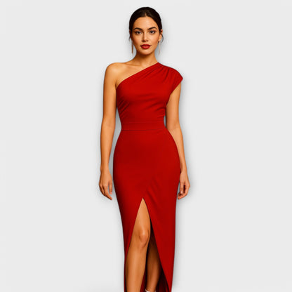 Sophia | Elegant Asymmetrical Evening Gown for Formal Events