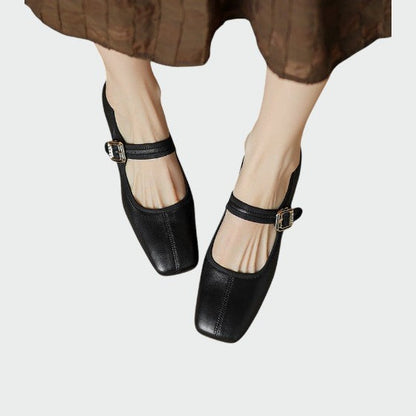 Sophia | Elegant Comfortable Block-Heel Mary Jane Shoes