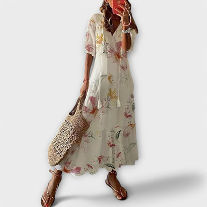 Sophia | Elegant Lightweight Bohemian Maxi Dress