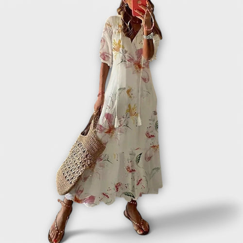 Sophia | Elegant Lightweight Bohemian Maxi Dress