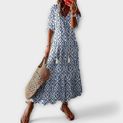 Sophia | Elegant Lightweight Bohemian Maxi Dress