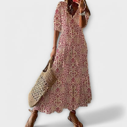 Sophia | Elegant Lightweight Bohemian Maxi Dress