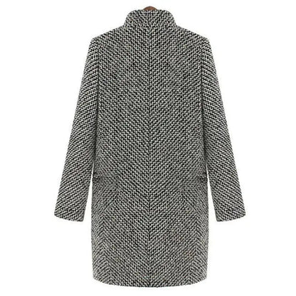 Sophia | Elegant Long Wool Coat