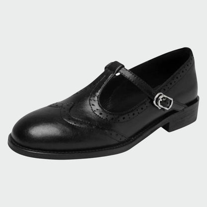 Sophia | Elegant Stylish Leather Mary Jane Shoes