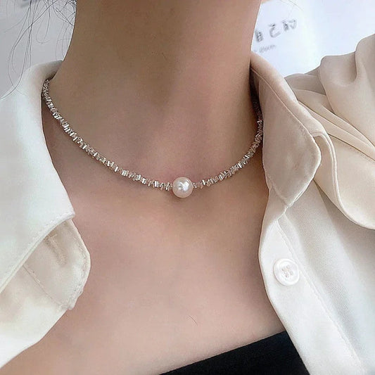 Handmade Pearl Necklace