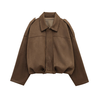 Sophia | Stylish Vintage Bomber Jacket