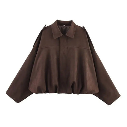 Sophia | Stylish Vintage Bomber Jacket