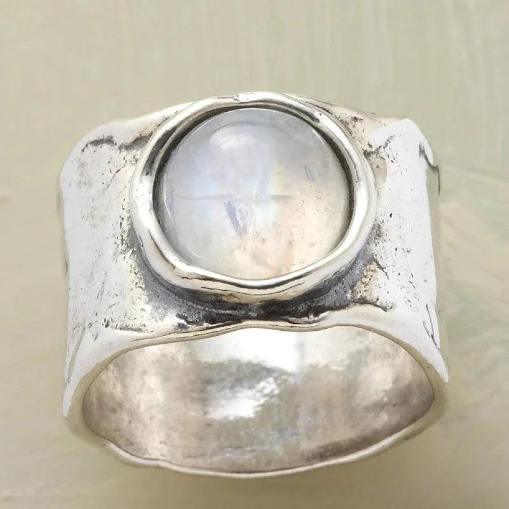 Sophia | Timeless Elegant Antique Stone Ring