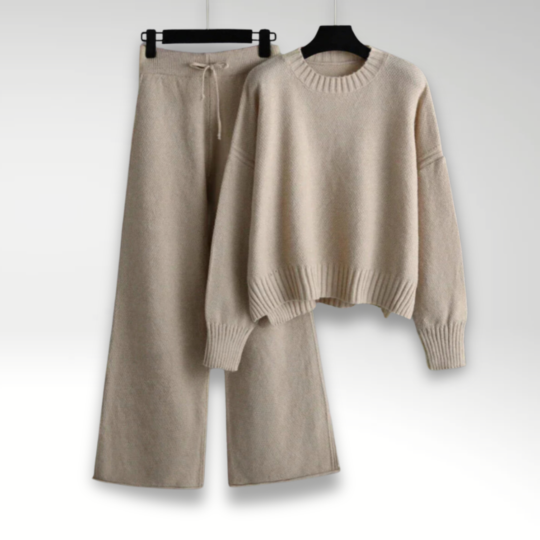 Sophie | Cozy Relaxed Womens Lounge Set with Wide Leg Pants
