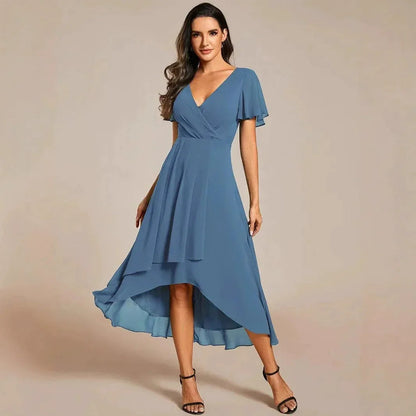 Sophie | Elegant A-Line Summer Dress for Wedding Guests