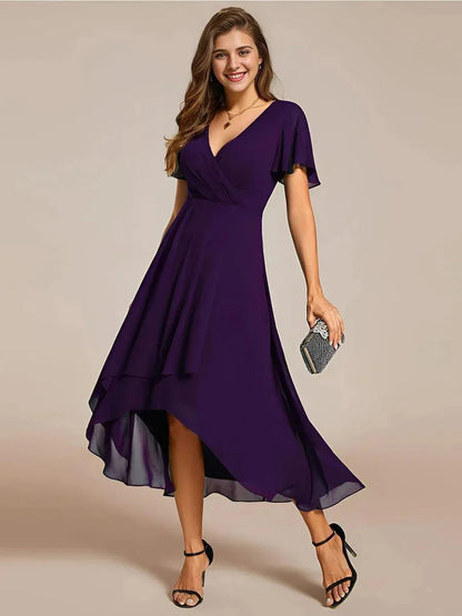 Sophie | Elegant A-Line Summer Dress for Wedding Guests