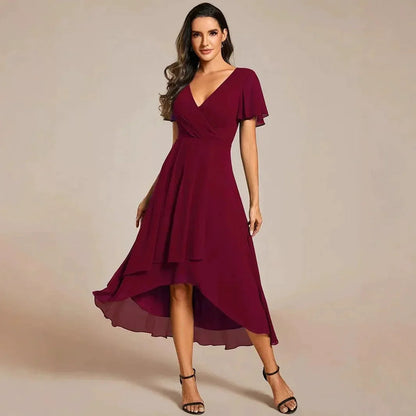 Sophie | Elegant A-Line Summer Dress for Wedding Guests