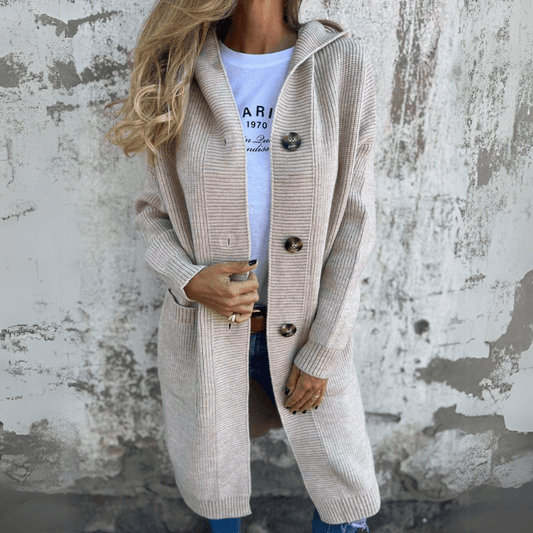 Sophie | Elegant Cozy Long Cardigan Sweater for Women