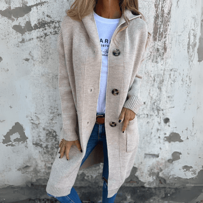 Sophie | Elegant Cozy Long Cardigan Sweater for Women