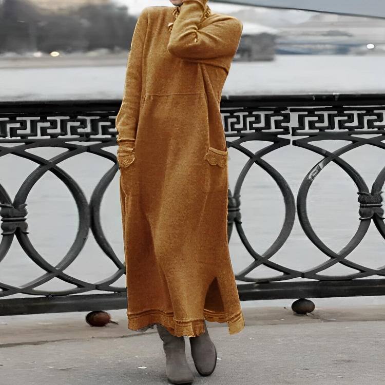 Sophie | Elegant Cozy Winter Dress