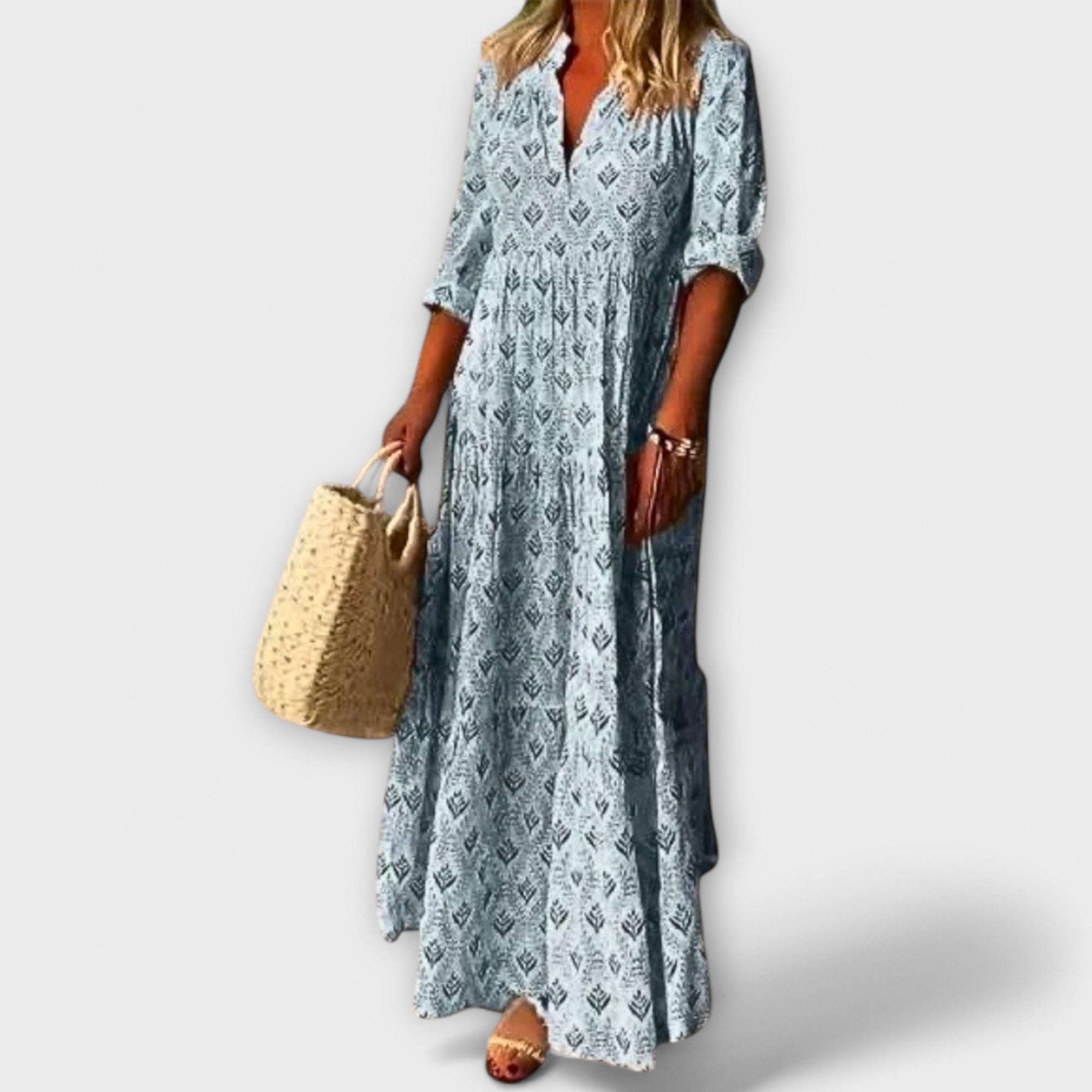 Sophie | Elegant Floral Maxi Dress for Women