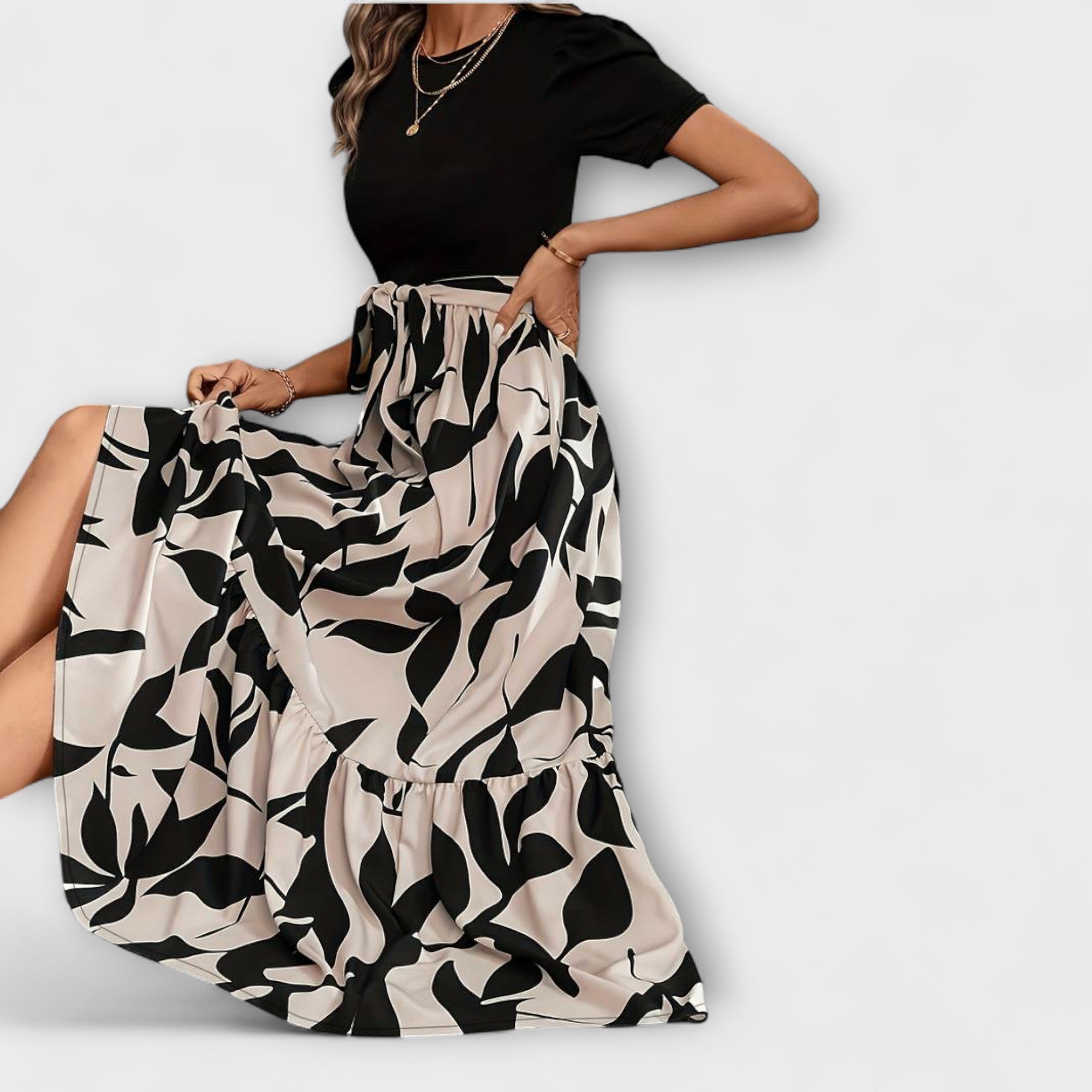 Sophie | Elegant Floral Summer Dress