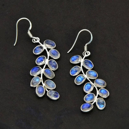 Sophie | Elegant Radiant Moonstone Earrings for Women