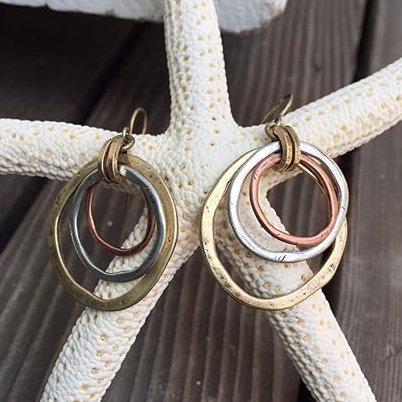 Sophie | Elegant Reflective Earrings for Women