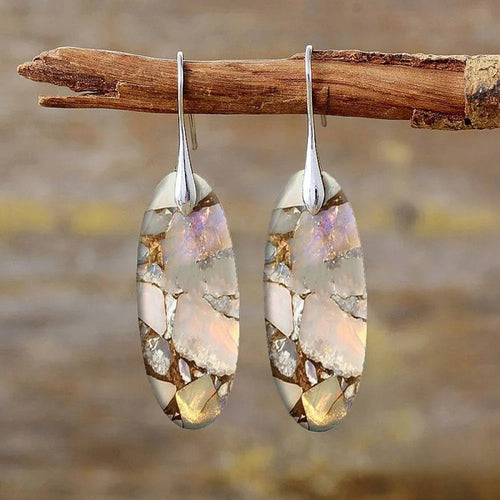 Sophie | Elegant Vintage Oval Earrings for Women
