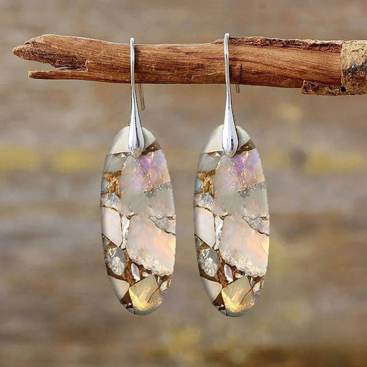 Sophie | Elegant Vintage Oval Earrings for Women