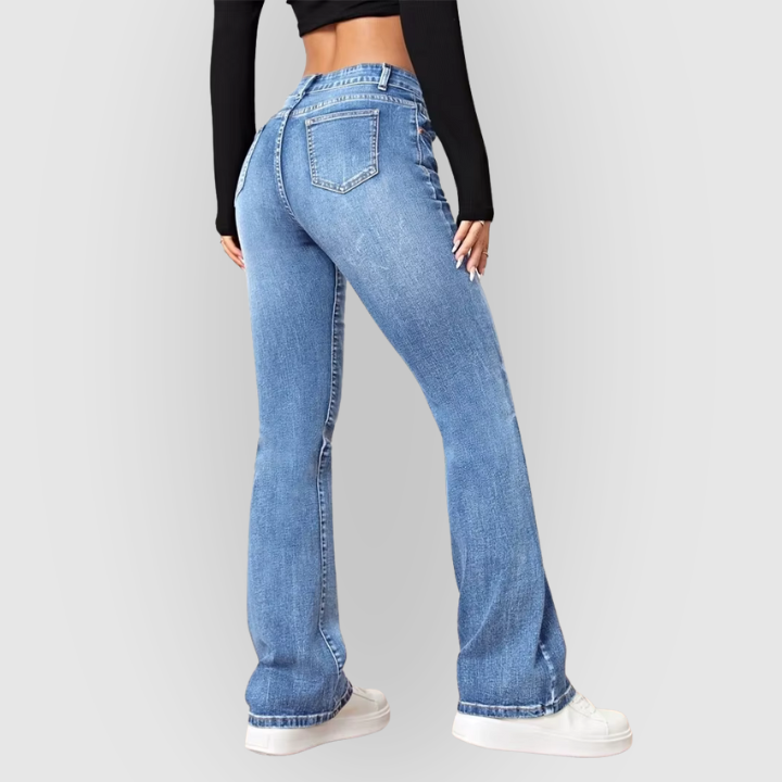 Sophie | High-Waist Flare Women's Jeans for Stylish Comfort