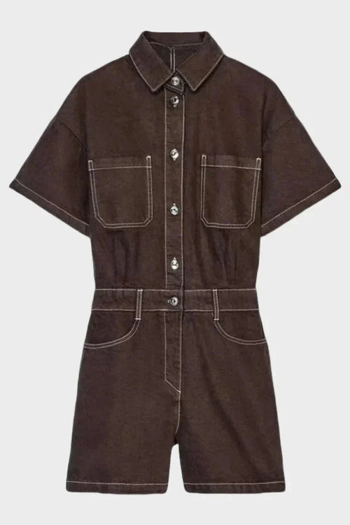 Sophie | Stylish Casual Denim Romper for Women