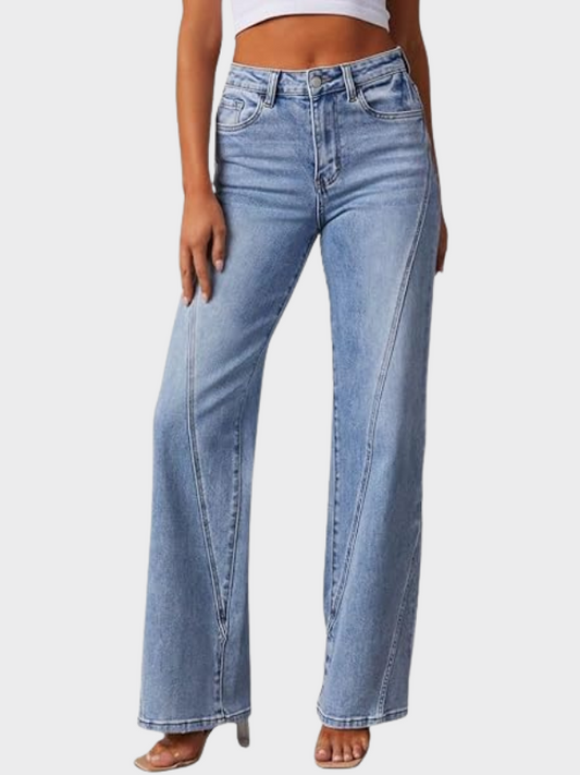 Sophie | Stylish High-Waisted Wide Leg Jeans for Women