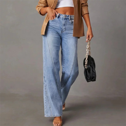 Sophie | Stylish High-Waisted Wide Leg Jeans for Women