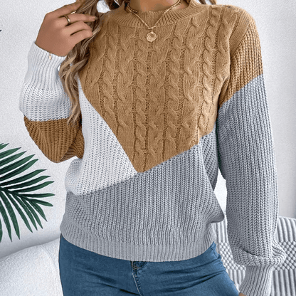 Esme | Color-Block Knit Sweater