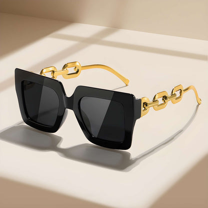 Freya | Bold Chain-Detail Sunglasses