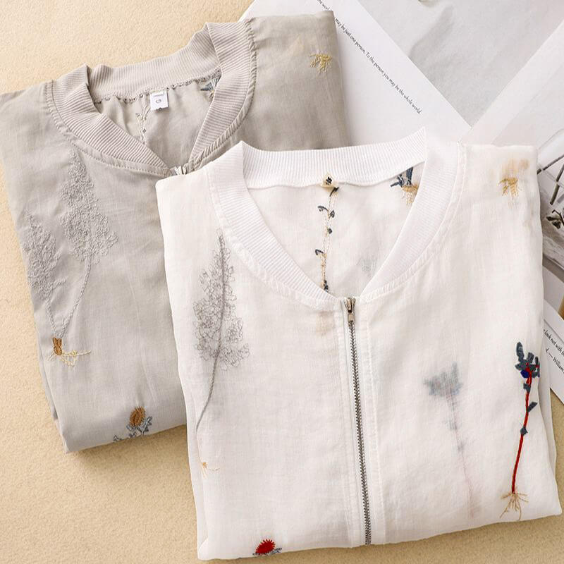 Esme | Luxe Cotton-Linen Jacket