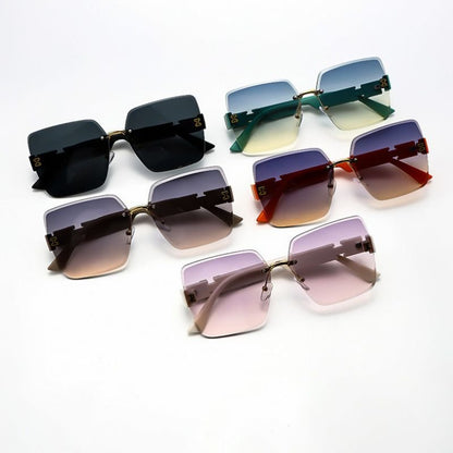 Esme | Oversized Rimless Sunglasses