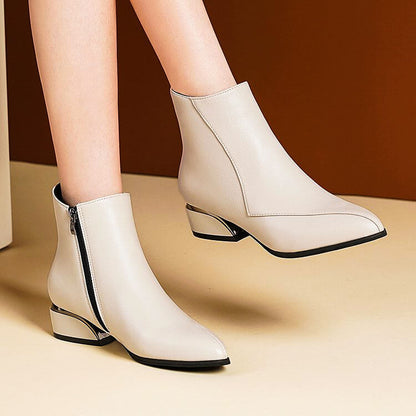 Esme | Chic Leather Ankle Boots
