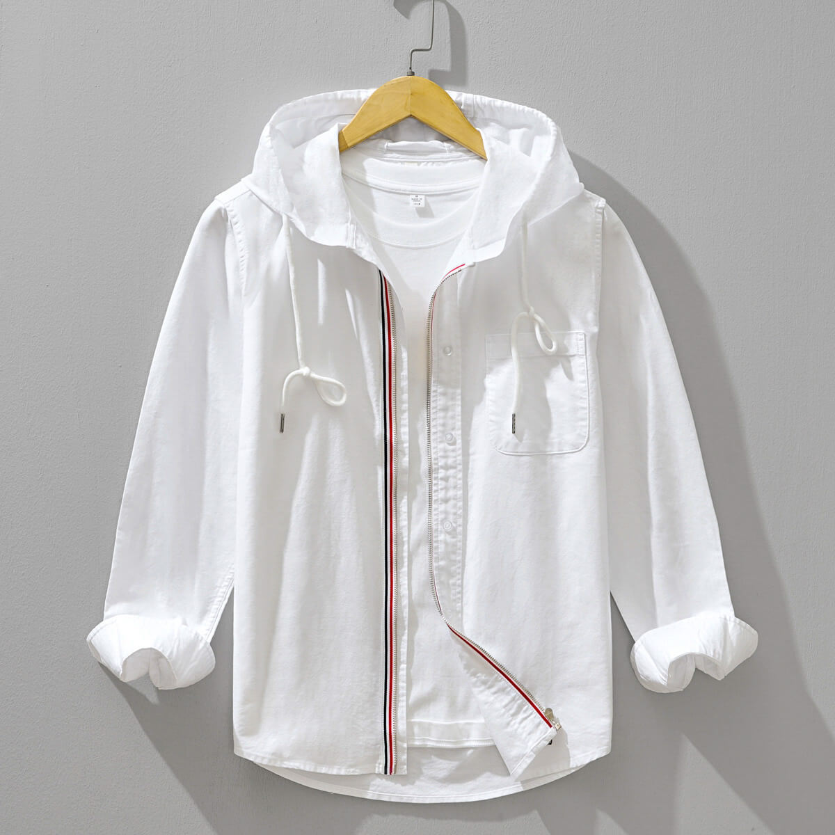 Julian | Luxurious Egyptian Cotton Hooded Jacket