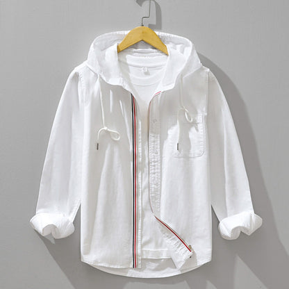 Julian | Luxurious Egyptian Cotton Hooded Jacket