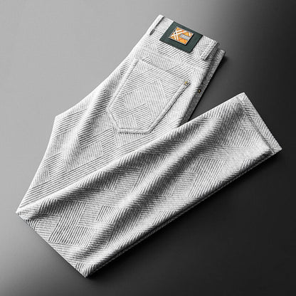 Oscar | Jacquard Knit Pants