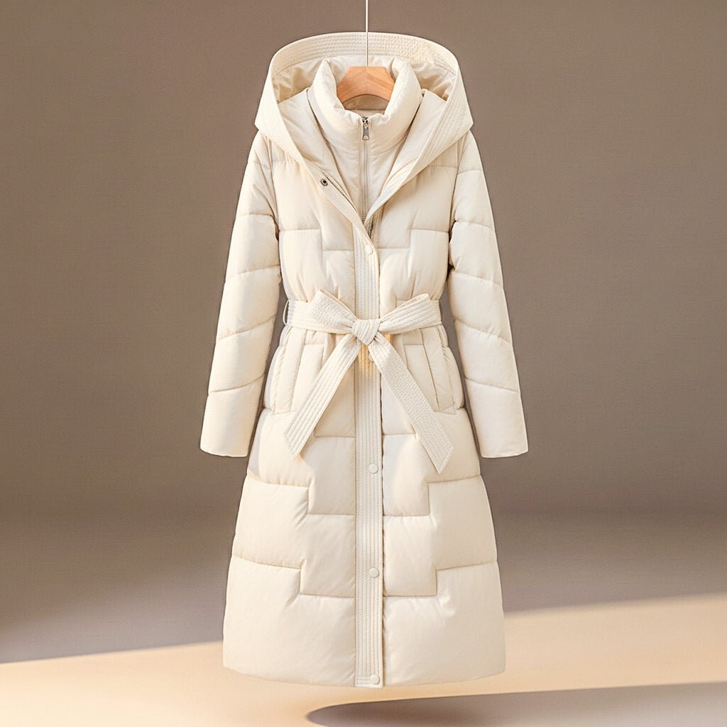 Vivienne | Quilted Hooded Coat
