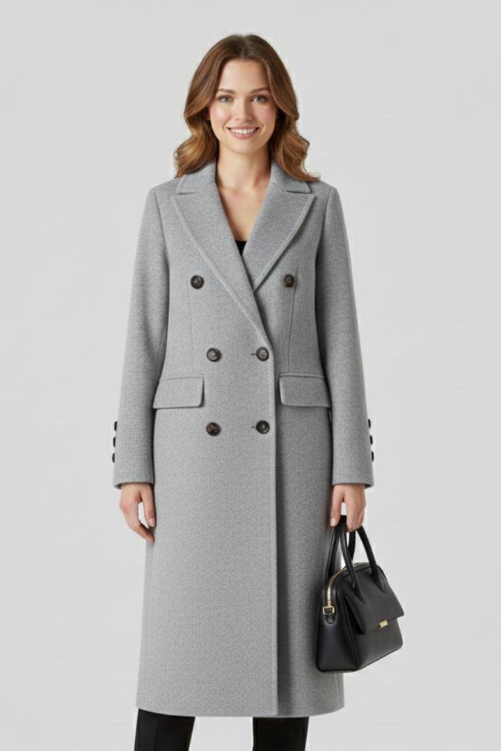 Elena | Chic Lapel Collar Coat