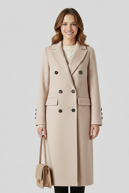 Elena | Chic Lapel Collar Coat