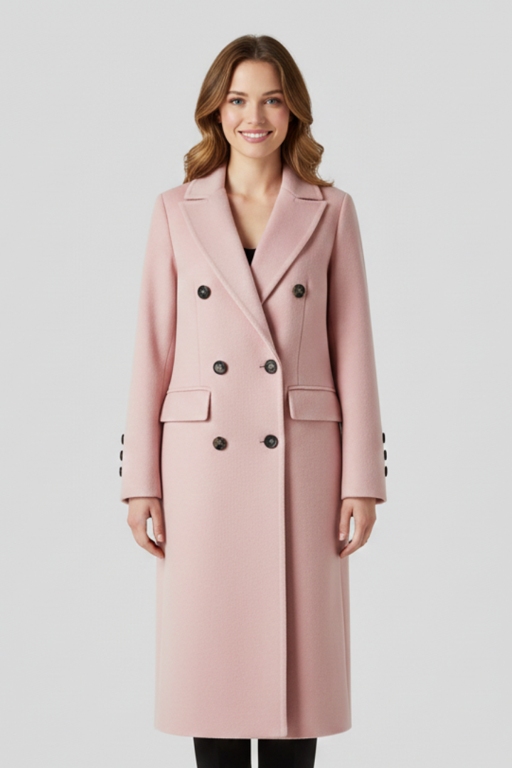 Elena | Chic Lapel Collar Coat