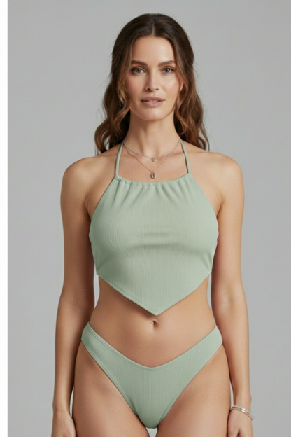 Luna | Chic Halter Bikini Set