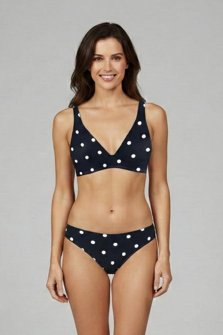 Lila | Halter Top Printed Bikini Set