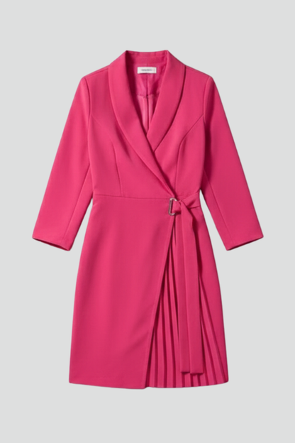 Lena | Notched Collar Blazer Dress
